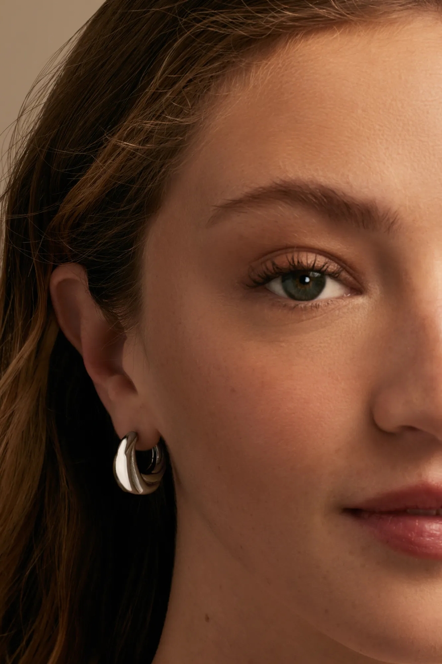 CHUNKY HALF HOOP - Lucky Brand Outlet