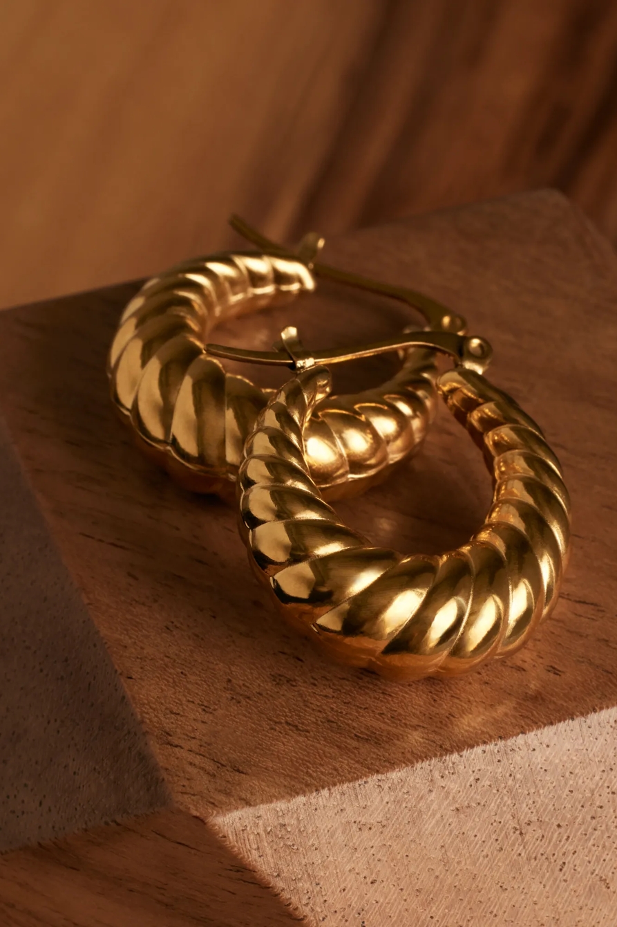 CHUNKY TWIST HOOP - Lucky Brand Outlet