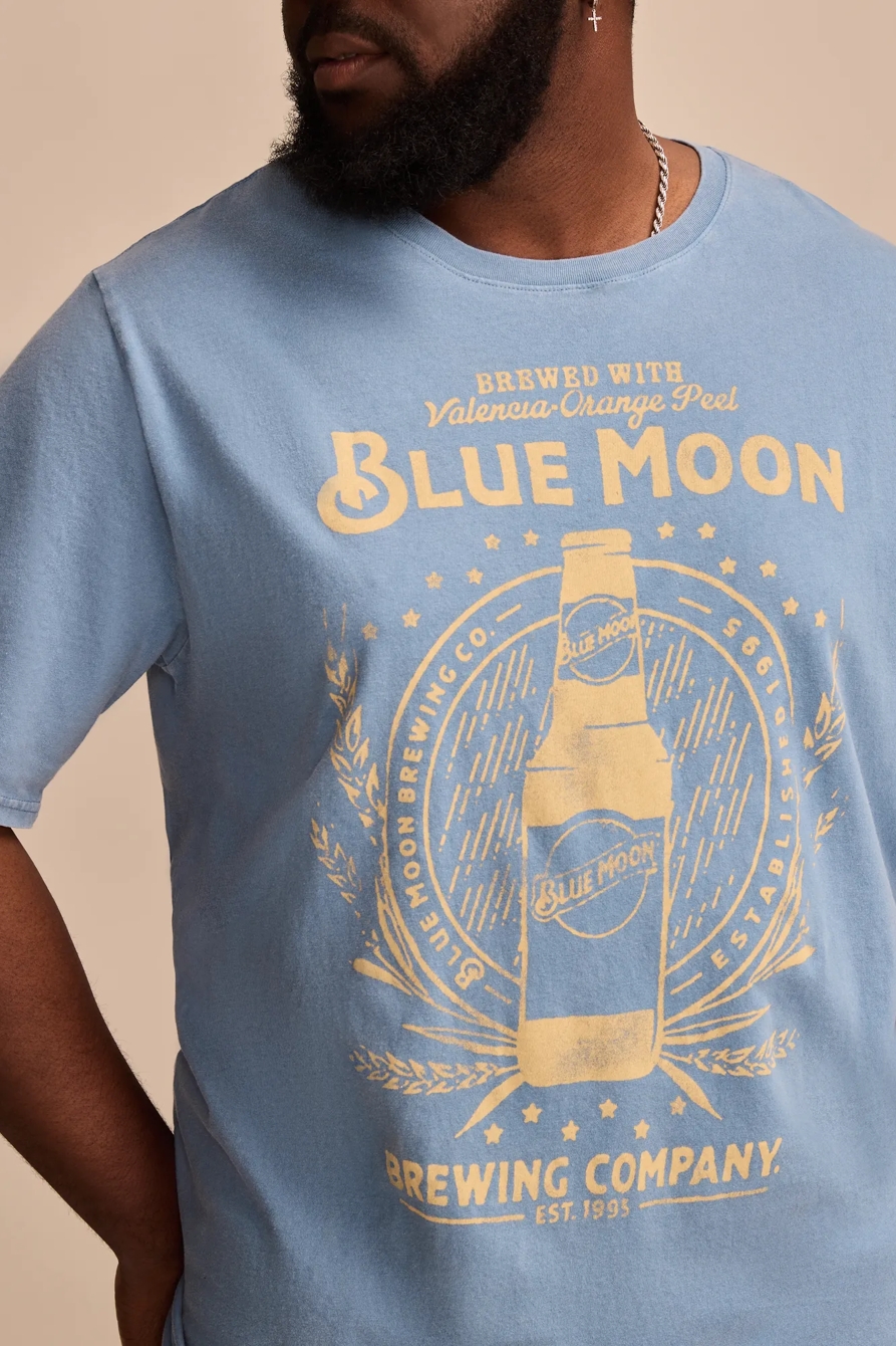 BIG & TALL BLUE MOON TEE - Lucky Brand Outlet