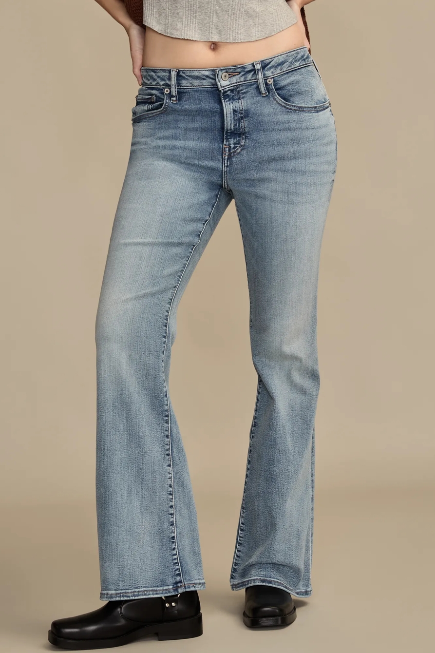 HIGH RISE CURVY FLARE - Lucky Brand Outlet