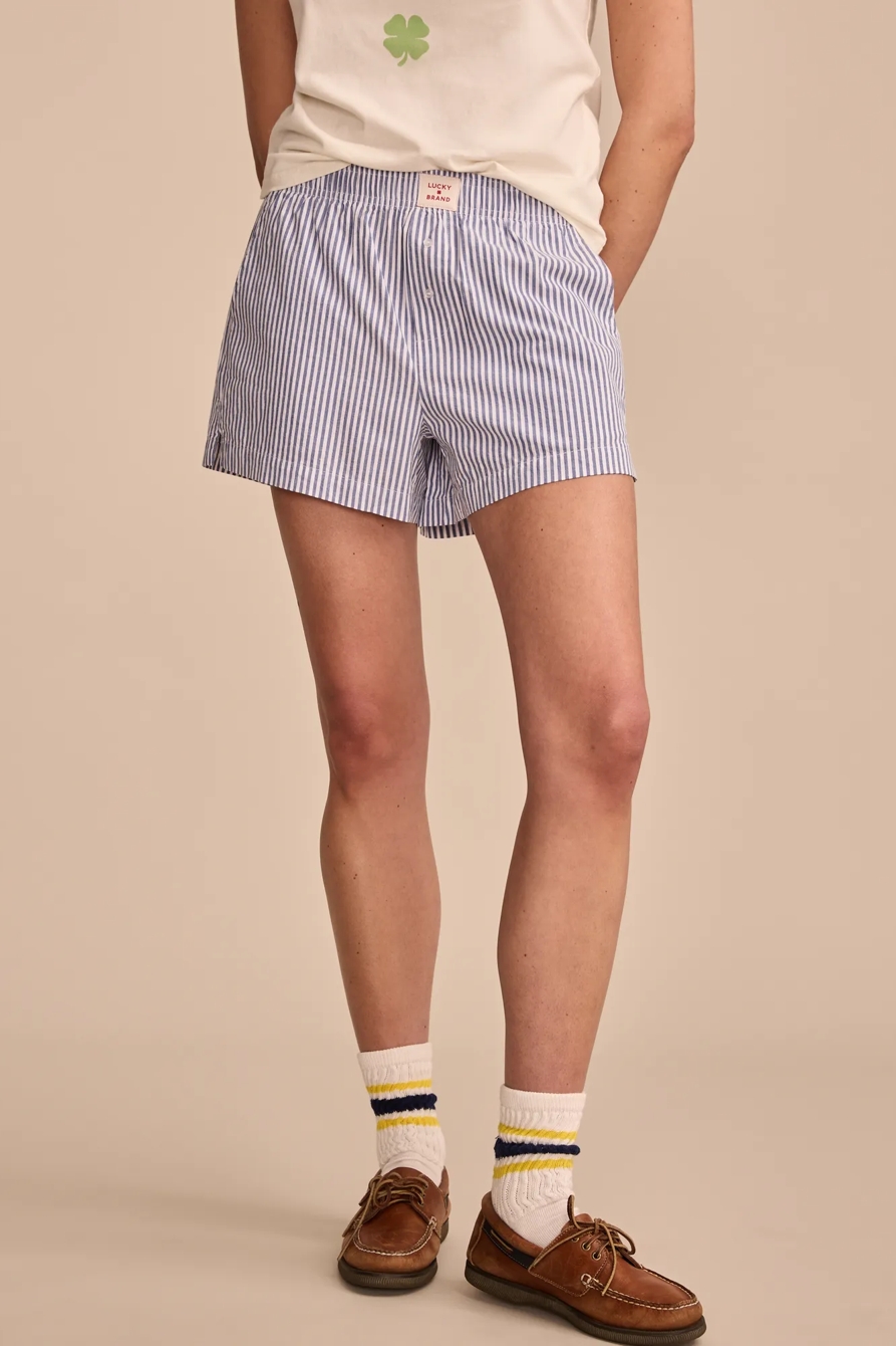STRIPE BOXER SHORT - Lucky Brand Outlet