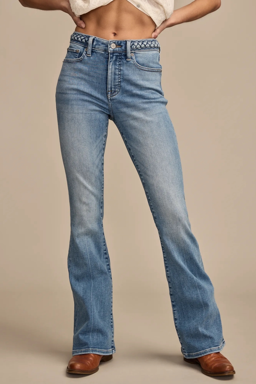 LUCKY LEGEND HIGH RISE STEVIE FLARE - Lucky Brand Outlet