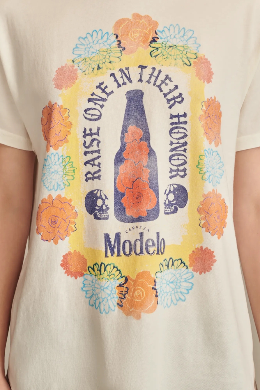 RAISE ONE IN THEIR HONOR BOYFRIEND TEE - Lucky Brand Outlet