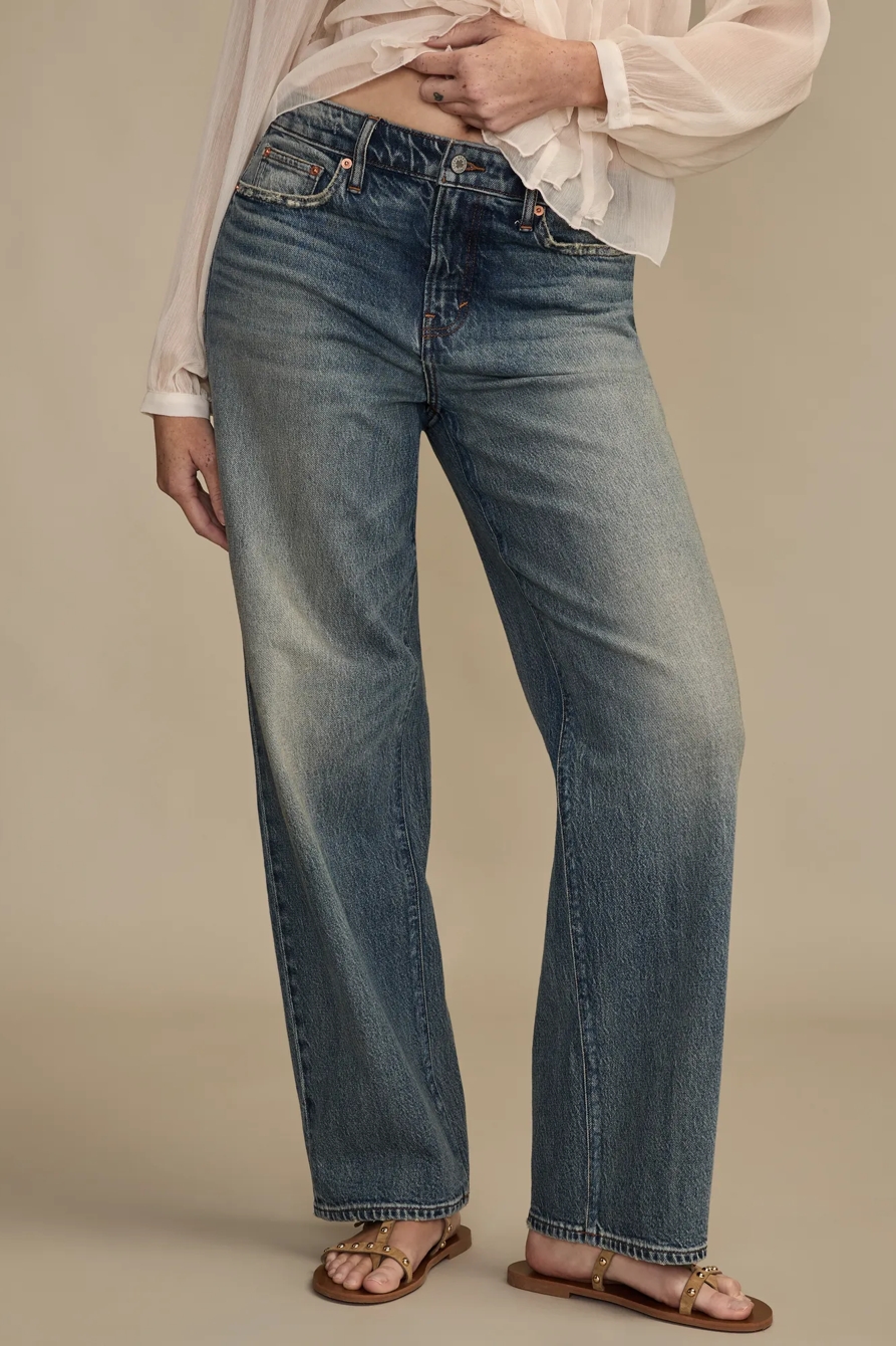 MID RISE CURVY BAGGY - Lucky Brand Outlet