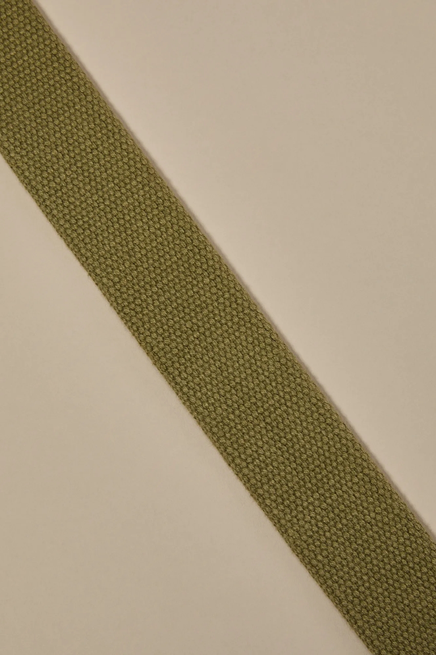 MEN'S SOLID WEBBING BELT - Lucky Brand Outlet