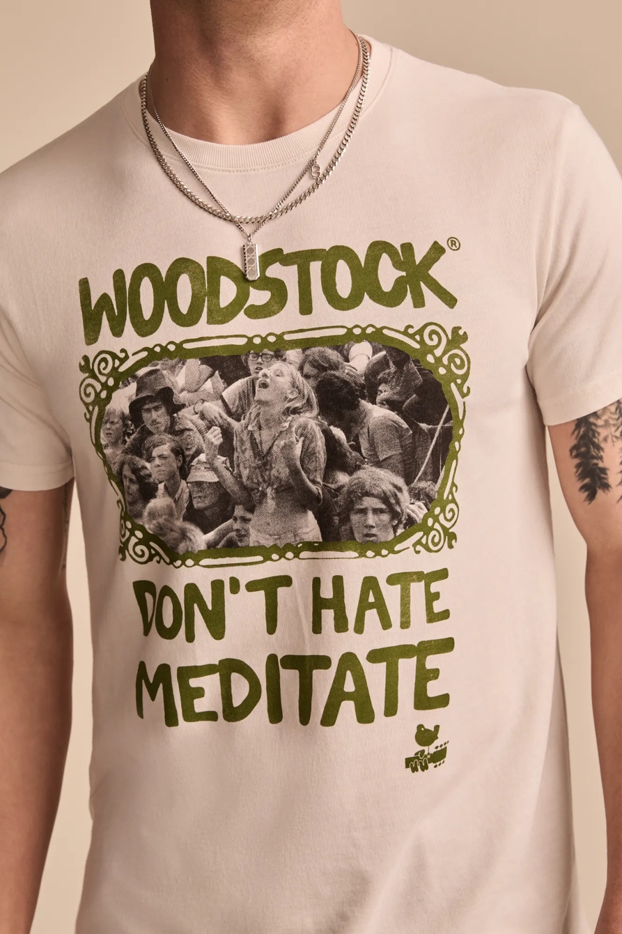 WOODSTOCK POSTER TEE - Lucky Brand Outlet