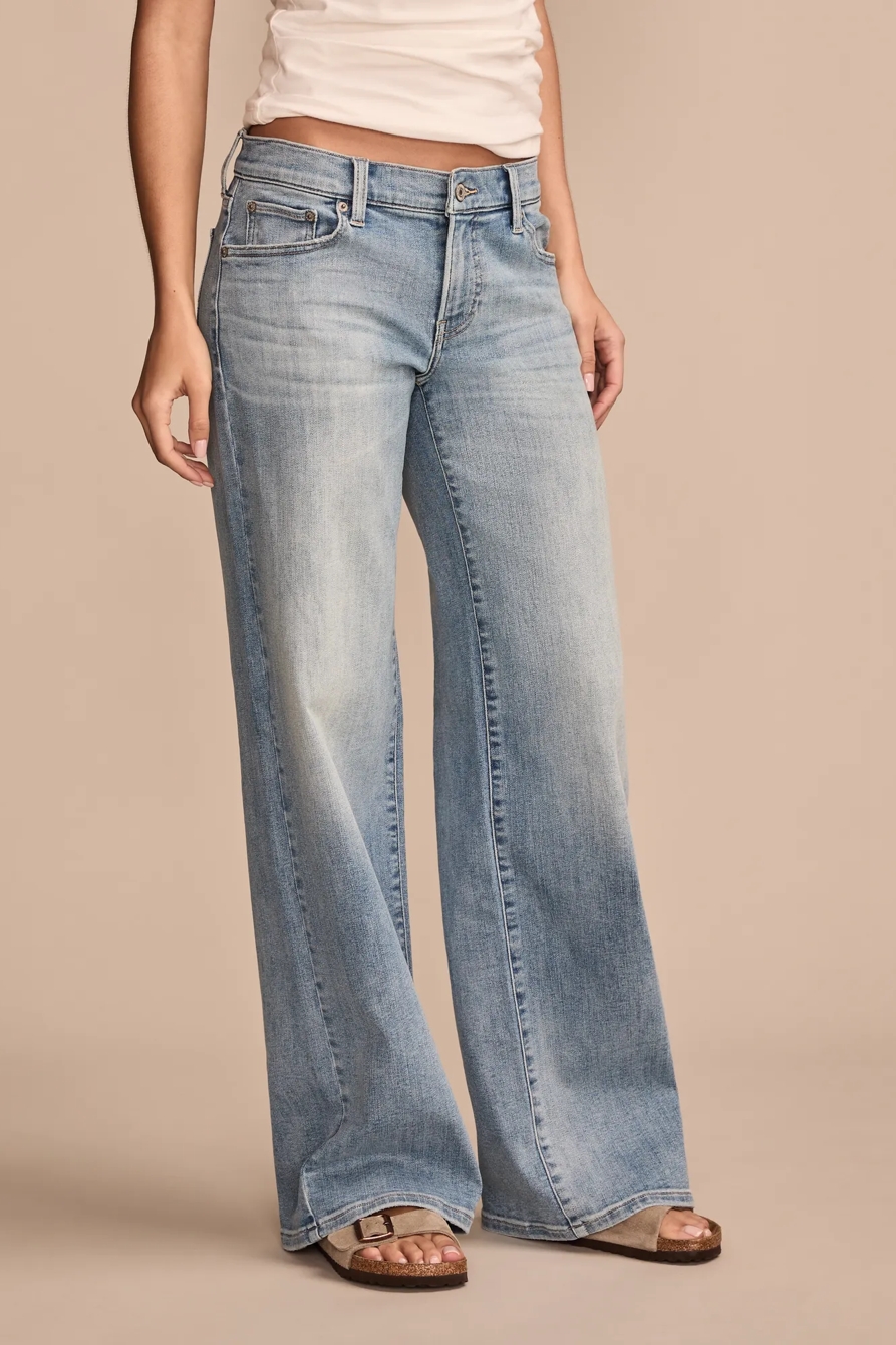 MID RISE SWEET WIDE LEG - Lucky Brand Outlet