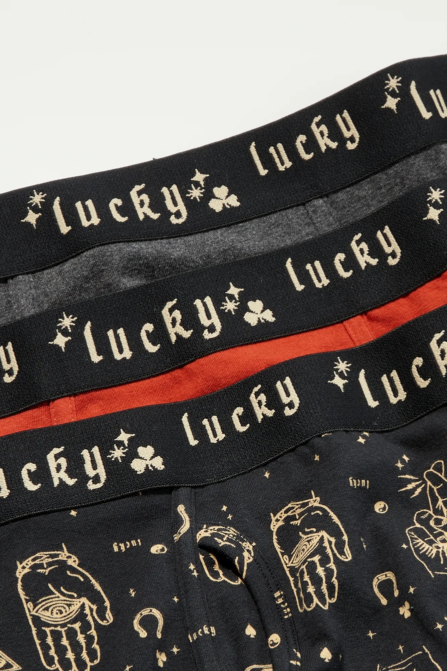 3 PACK STRETCH BOXER BRIEFS - Lucky Brand Outlet