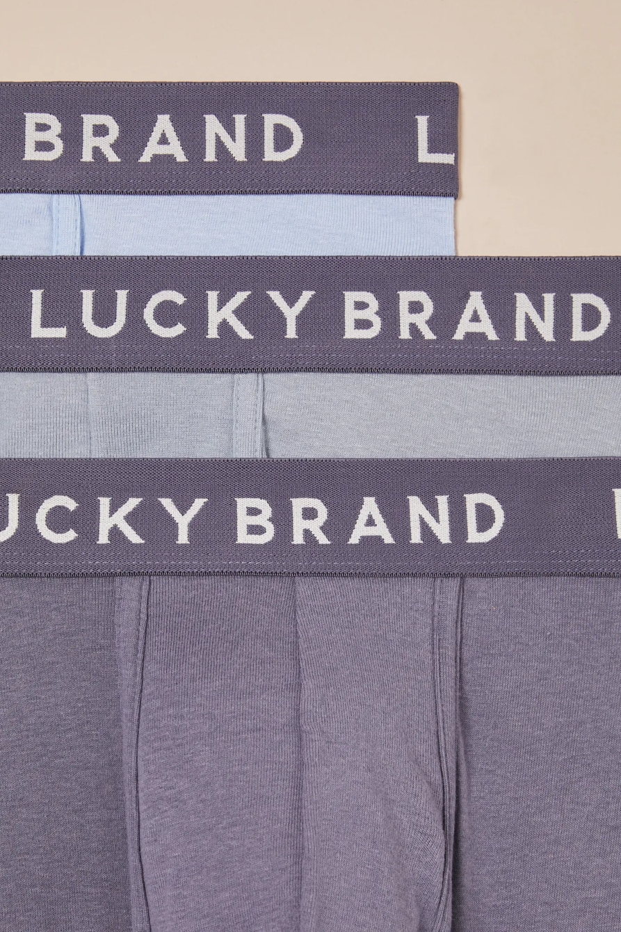 3 PACK COTTON VISXOSE BOXER BRIEFS - Lucky Brand Outlet