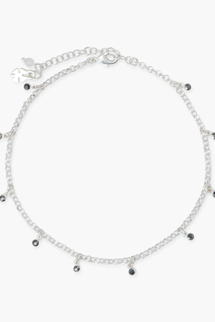 CHARM AND PAVE BAR ANKLET SET - Lucky Brand Outlet