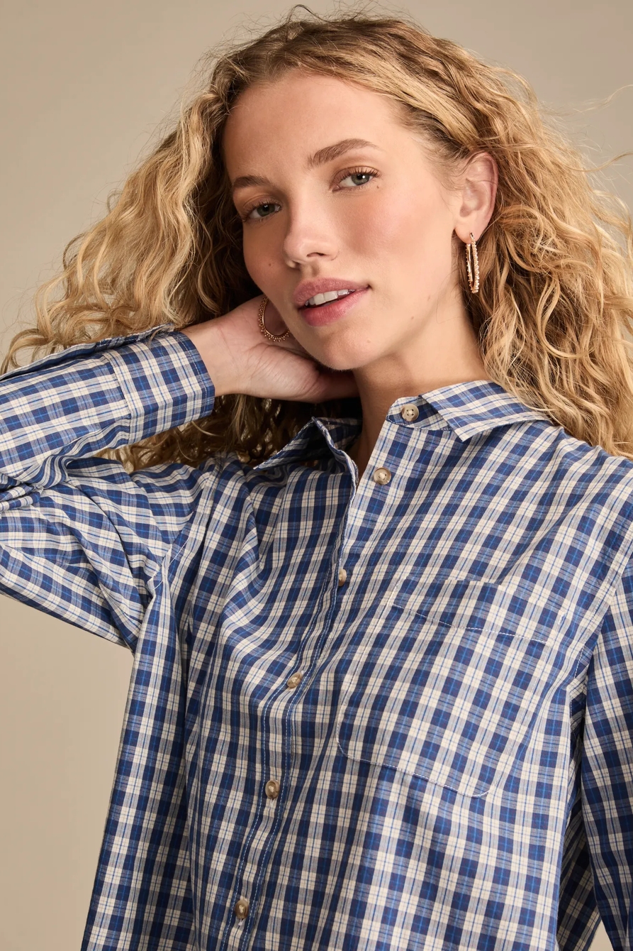 BOYFRIEND BUTTON DOWN SHIRT - Lucky Brand Outlet