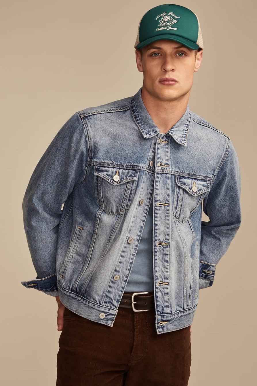 FENDER DENIM JACKET - Lucky Brand Outlet