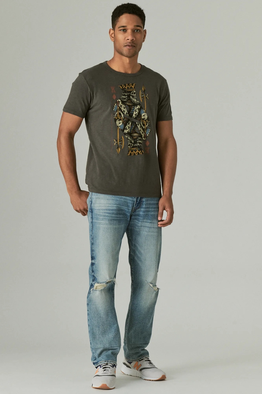 KING OF DIAMONDS TEE - Lucky Brand Outlet