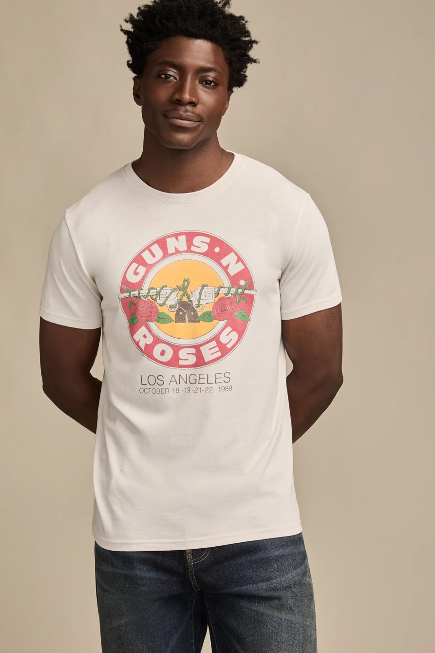 GUNS N ROSES CIRCLE TEE - Lucky Brand Outlet