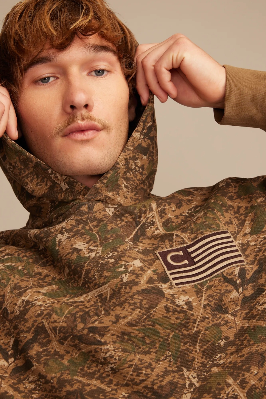 COLE HAUSER CAMO HOODIE - Lucky Brand Outlet