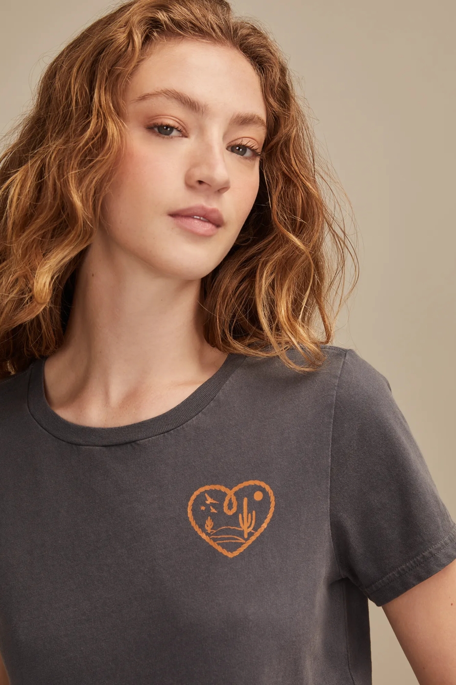 WEST IS BEST CLASSIC CREW - Lucky Brand Outlet