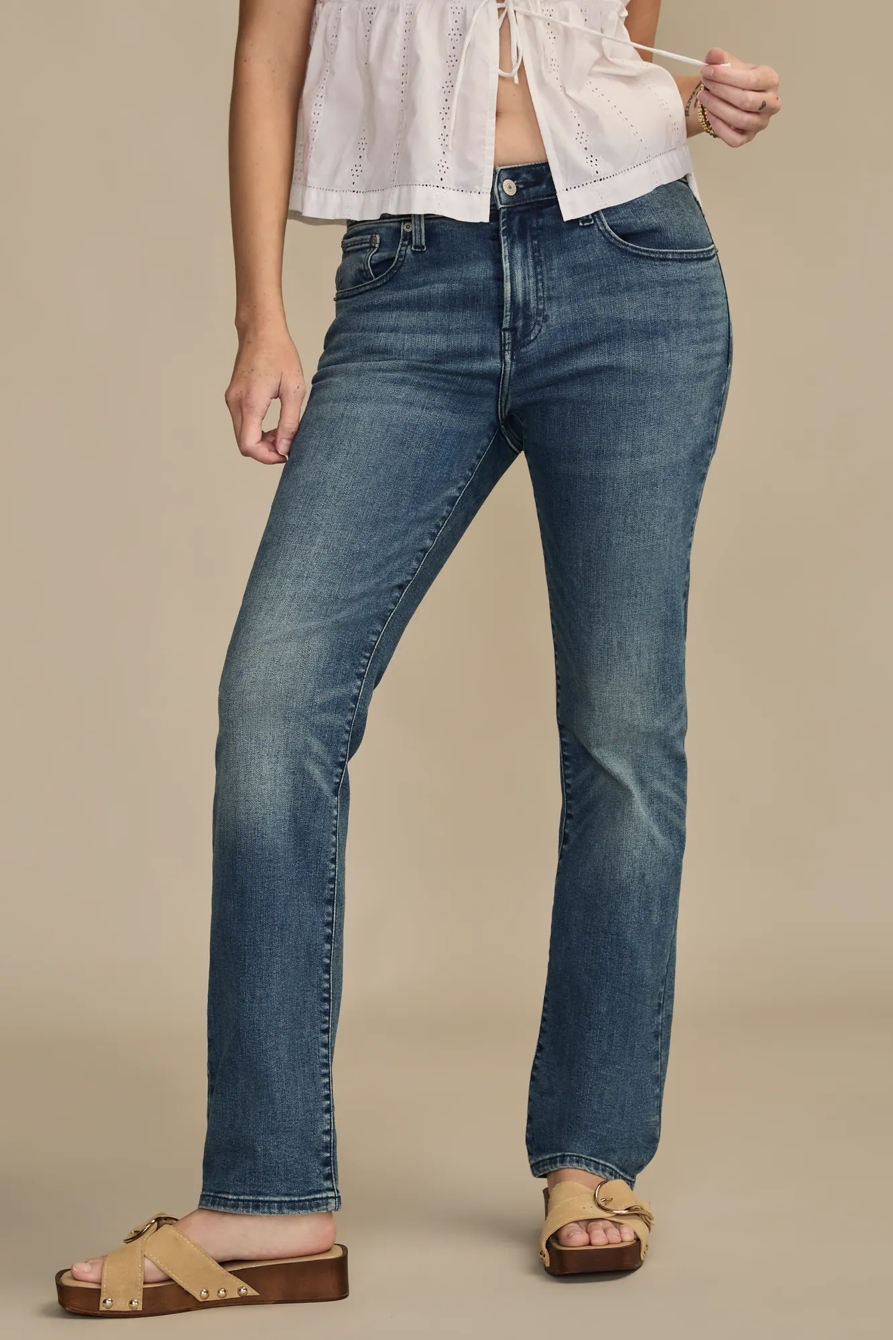 HIGH RISE CURVY STRAIGHT - Lucky Brand Outlet
