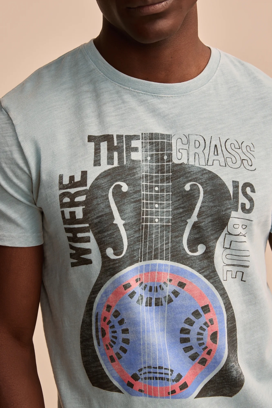 BLUE GRASS GUITAR TEE - Lucky Brand Outlet