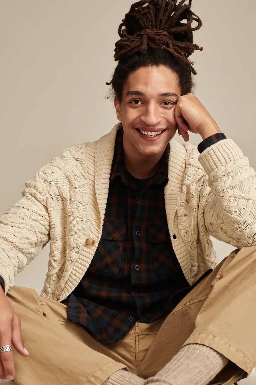 BRUSHED JERSEY SHIRT - Lucky Brand Outlet