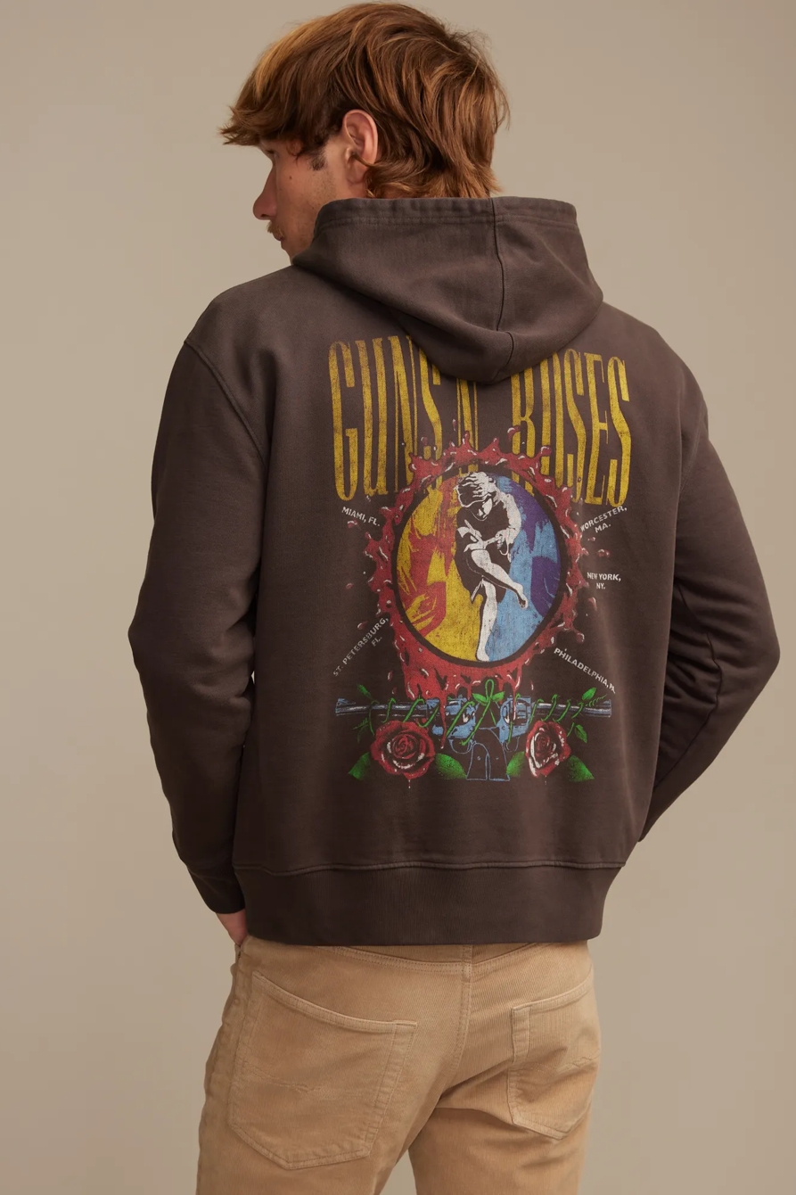 GUNS N ROSES HOODIE - Lucky Brand Outlet