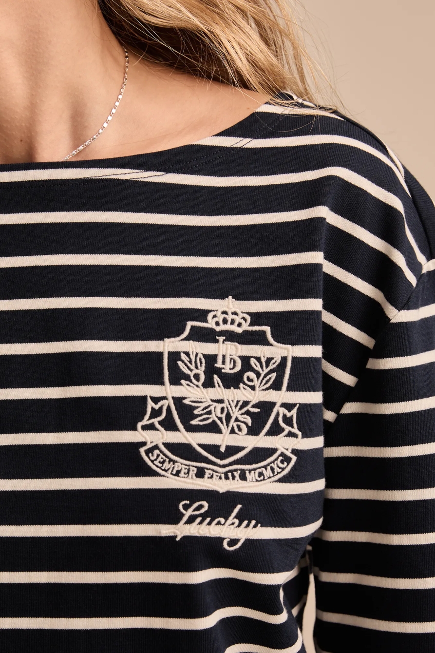 BRETON LONG SLEEVE TEE - Lucky Brand Outlet