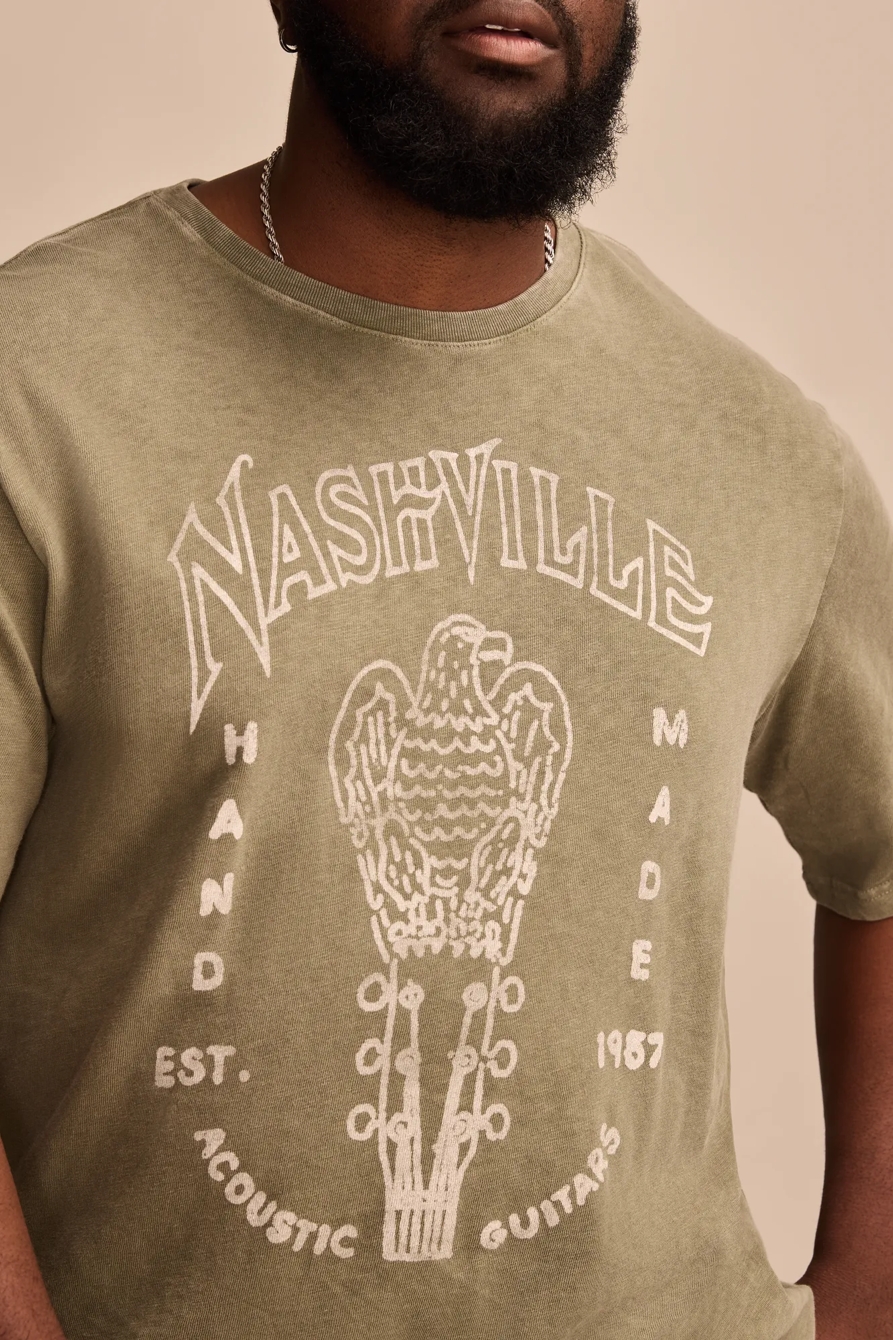BIG & TALL NASHVILLE GUITARS TEE - Lucky Brand Outlet