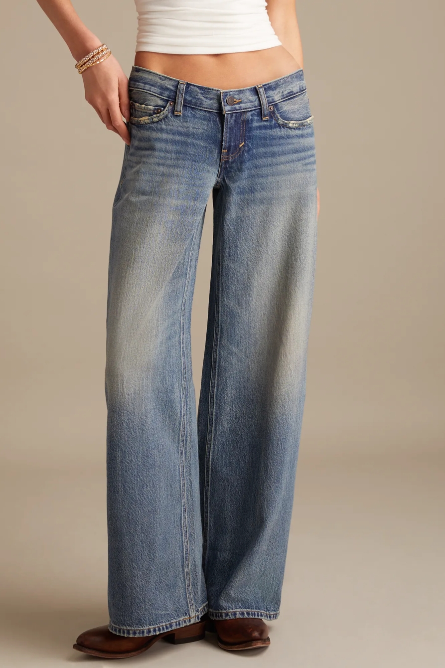 SUPER LOW RISE ULTRA WIDE - Lucky Brand Outlet