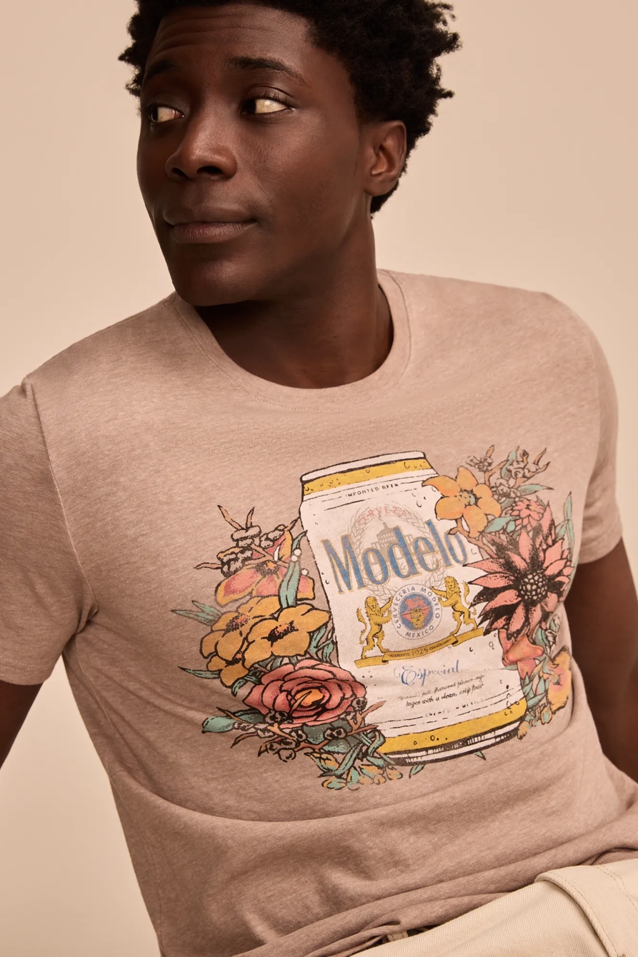 MODELO FLOWERS TEE - Lucky Brand Outlet