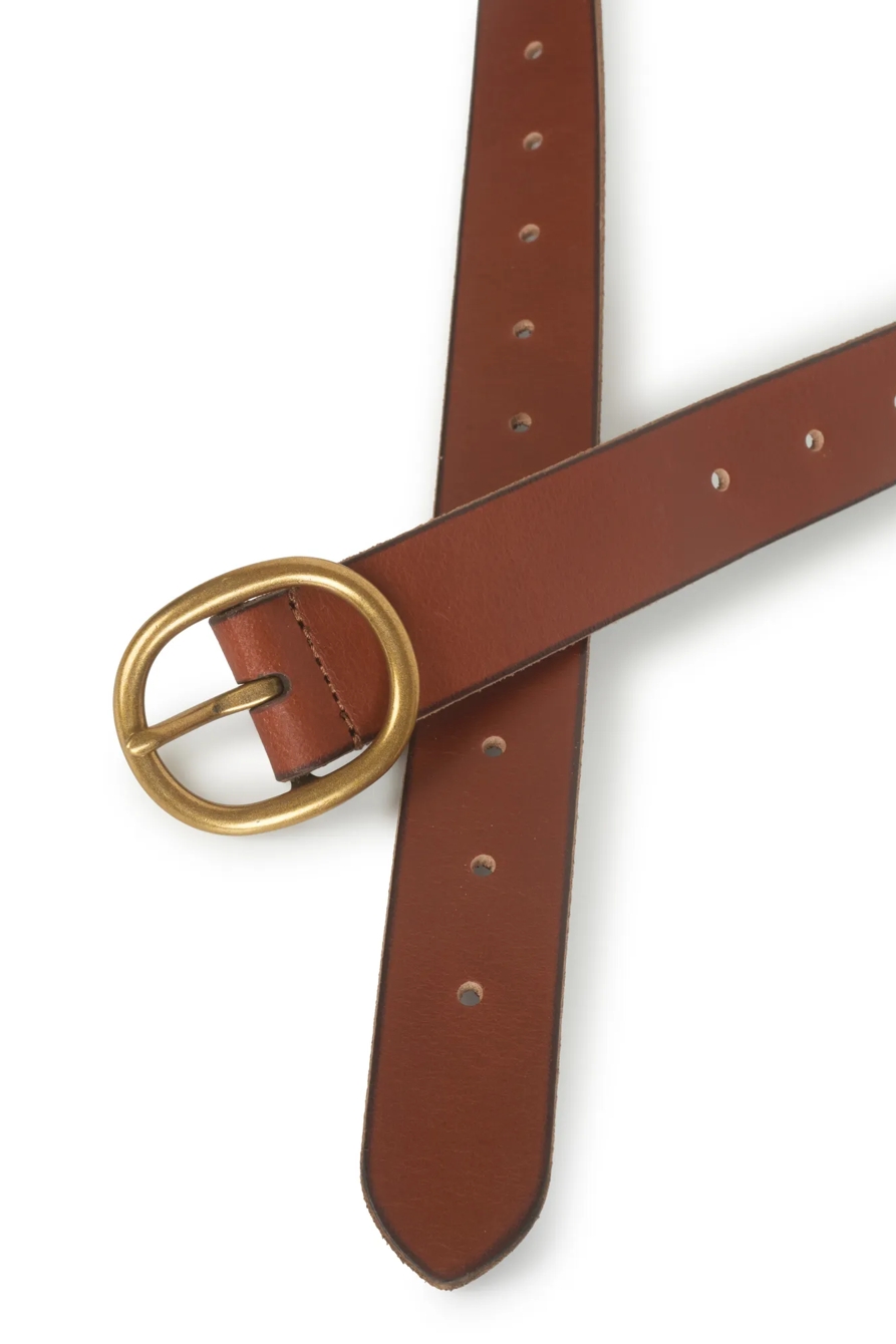 PULL THROUGH LEATHER BELT - Lucky Brand Outlet