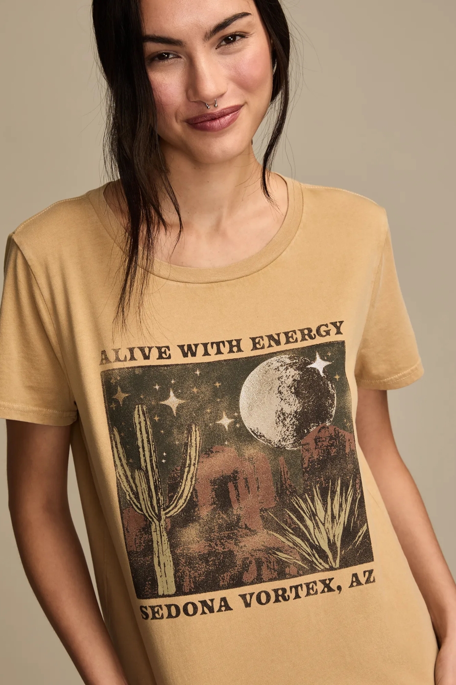ALIVE WITH ENERGY ARIZONA CLASSIC CREW - Lucky Brand Outlet