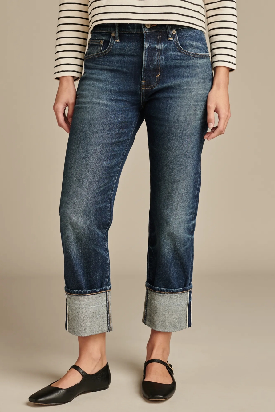 LUCKY LEGEND SELVEDGE 90S LOOSE CROP - Lucky Brand Outlet
