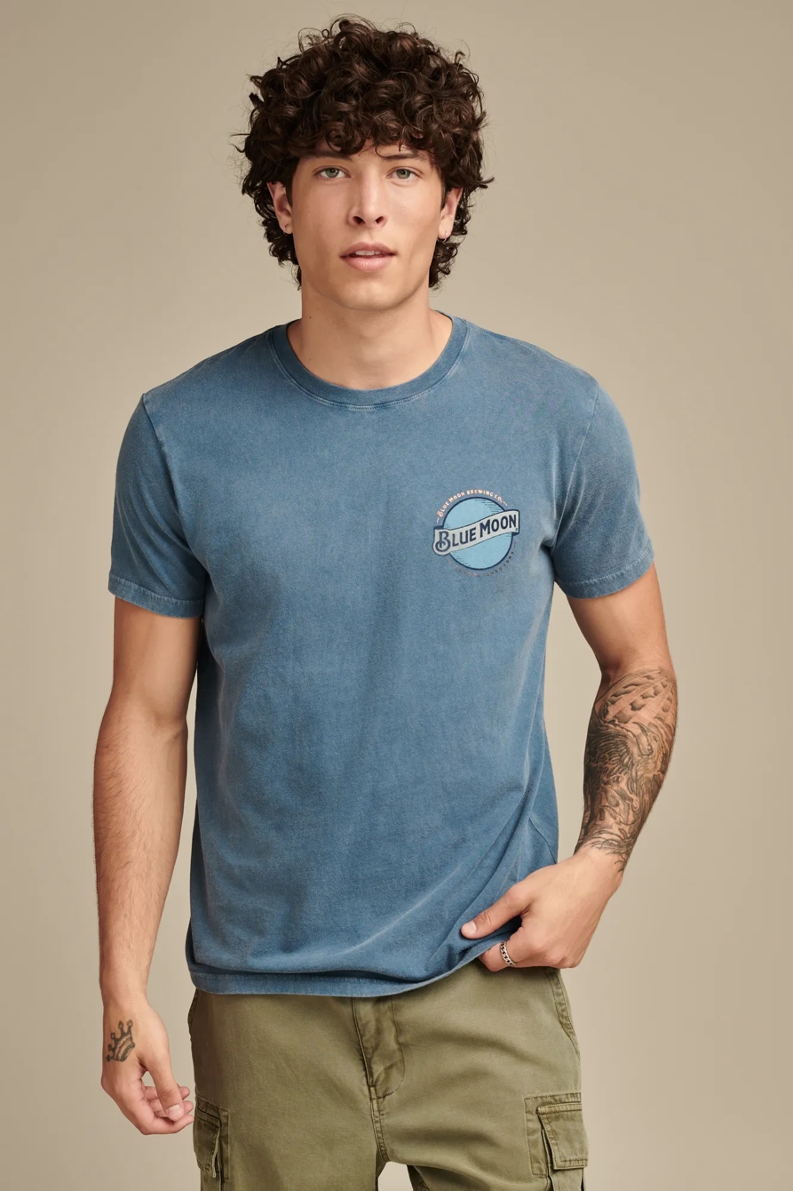 BLUE MOON GLASS TEE - Lucky Brand Outlet