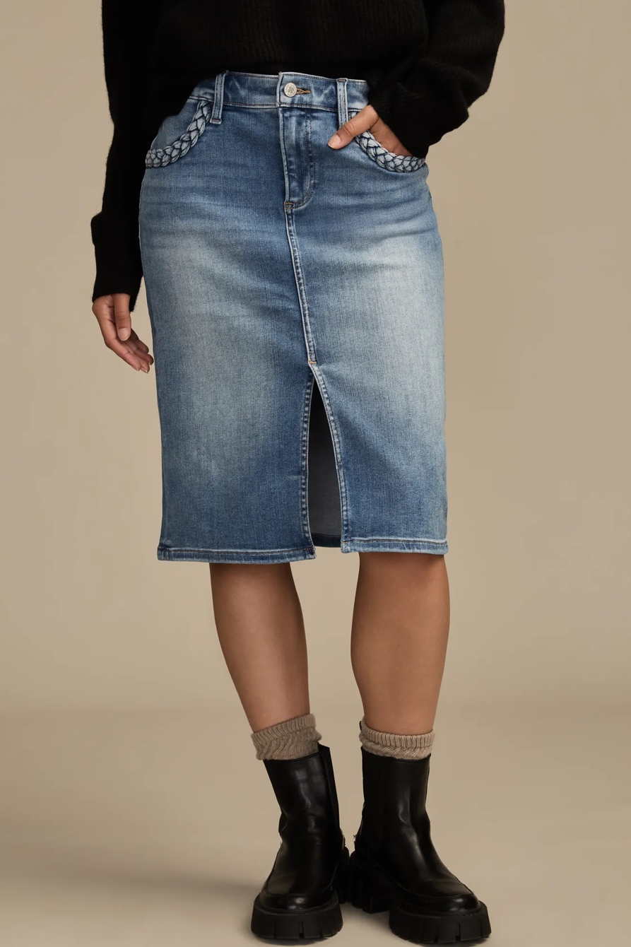 LUCKY LEGEND DENIM SKIRT - Lucky Brand Outlet