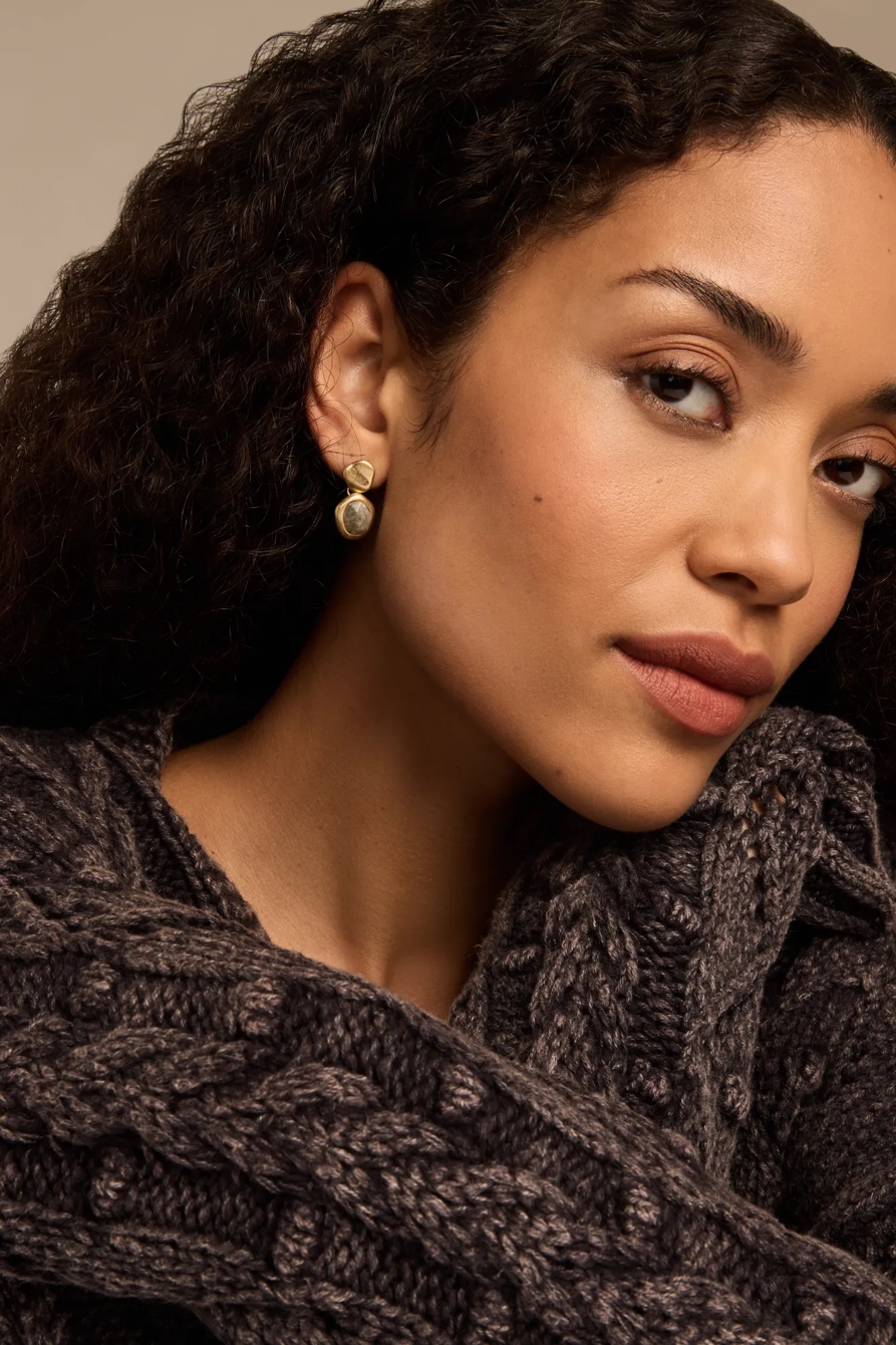 ORGANIC STONE DROP EARRINGS - Lucky Brand Outlet