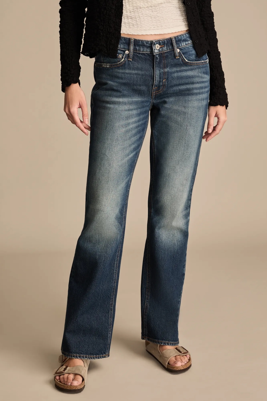 LOW RISE BAGGY FLARE - Lucky Brand Outlet