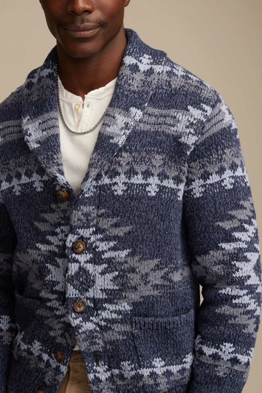 SHAWL COLLAR CARDIGAN - Lucky Brand Outlet