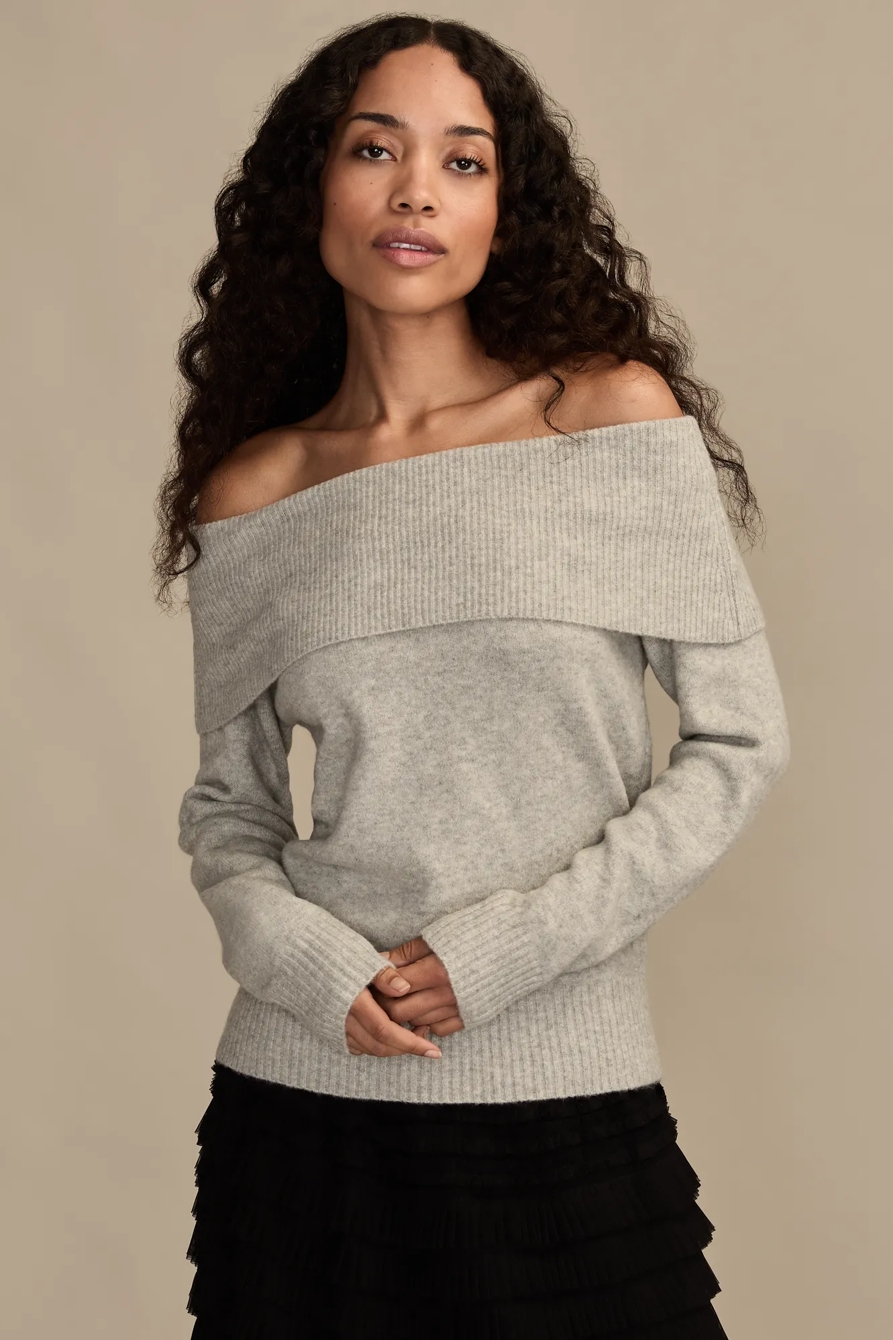 CLOUD SOFT OFF THE SHOULDER SWEATER - Lucky Brand Outlet