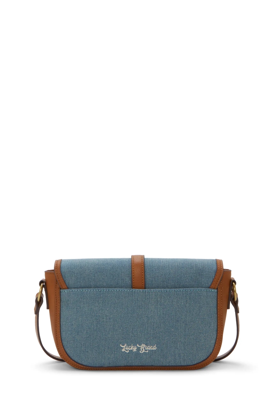 ZENA VEGAN LEATHER LONG CROSSBODY - Lucky Brand Outlet