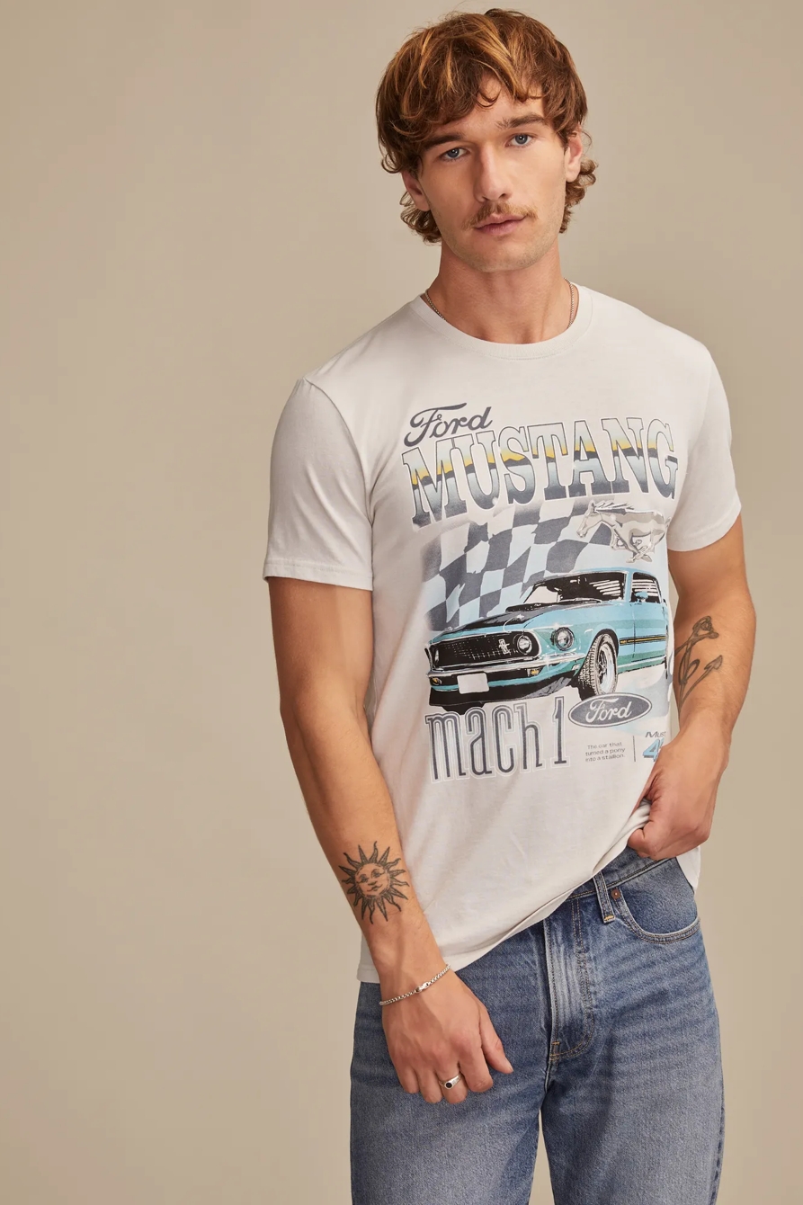 FORD MUSTANG MATCH TEE - Lucky Brand Outlet