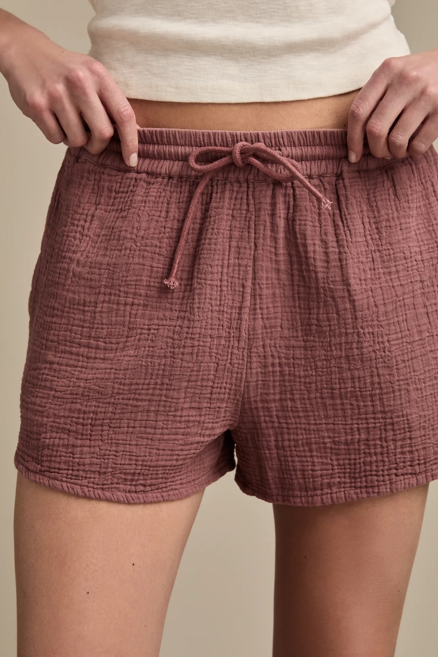 GAUZE BEACH SHORT - Lucky Brand Outlet