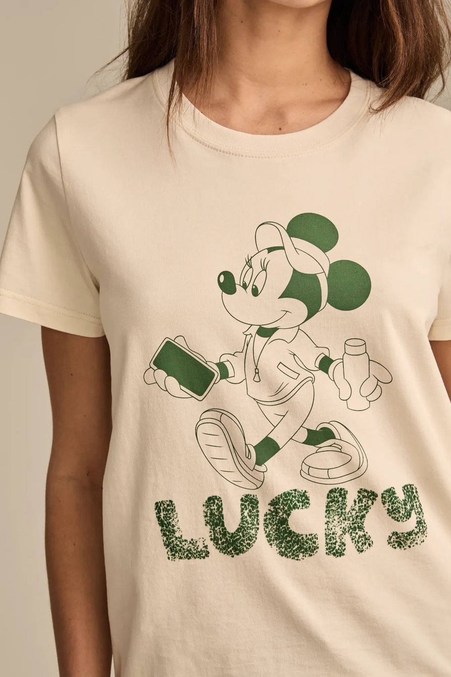MICKEY & FRIENDS LUCKY TEE - Lucky Brand Outlet