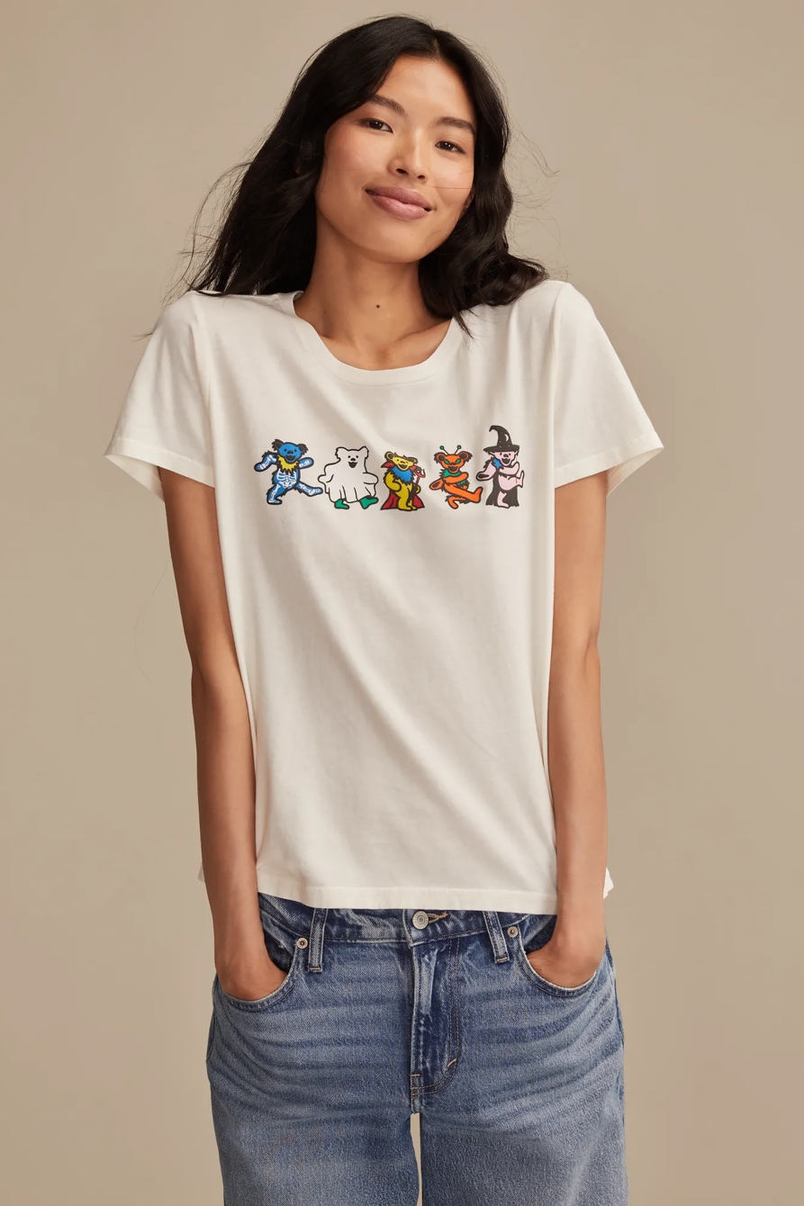 GRATEFUL DEAD COSTUME BEARS CLASSIC CREW - Lucky Brand Outlet