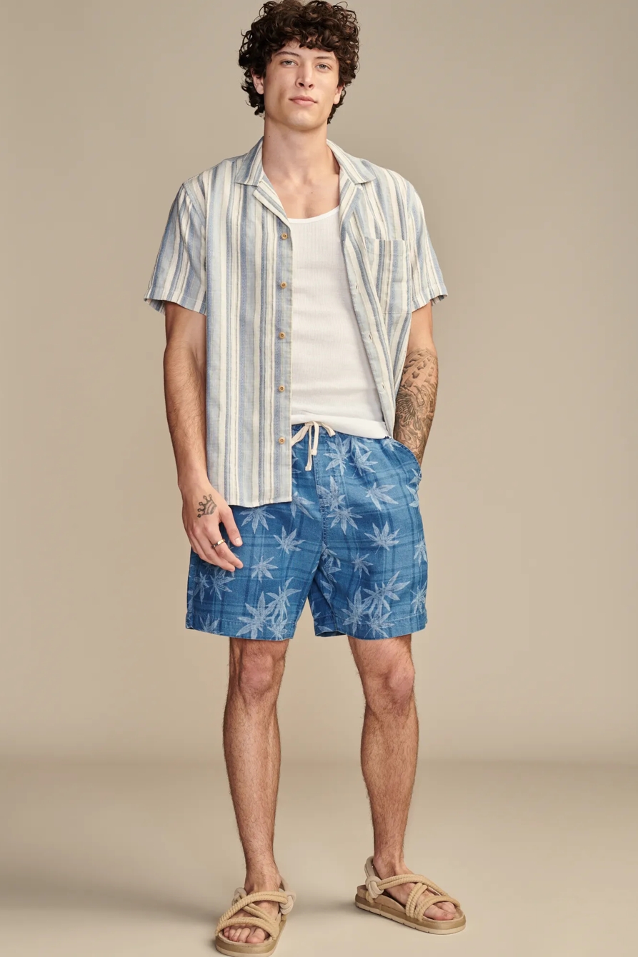 HIGHEST QUALITY PATCHWORK LEAF INDIGO 7\