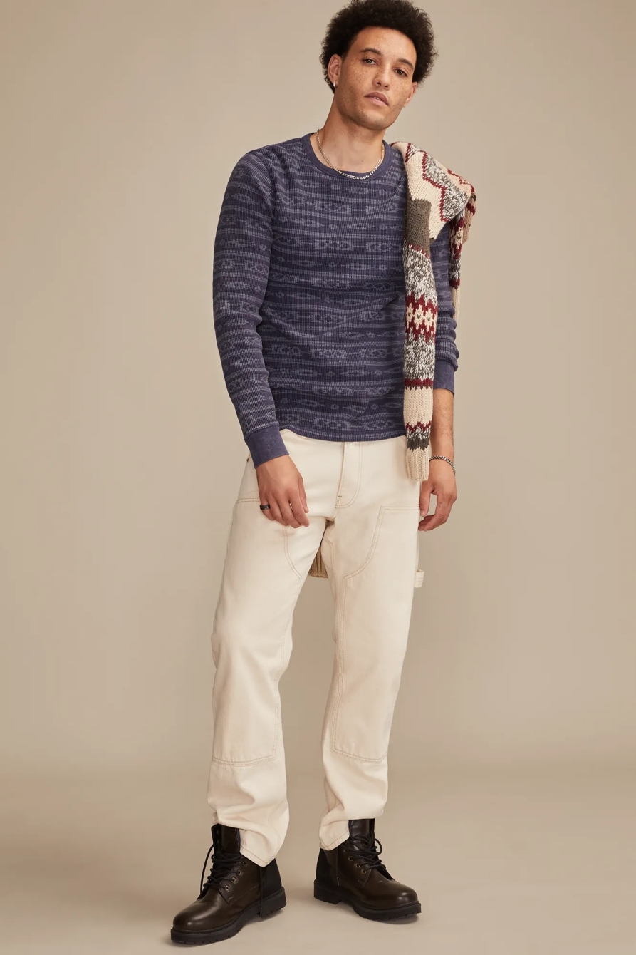 THERMAL CAMO CREW - Lucky Brand Outlet