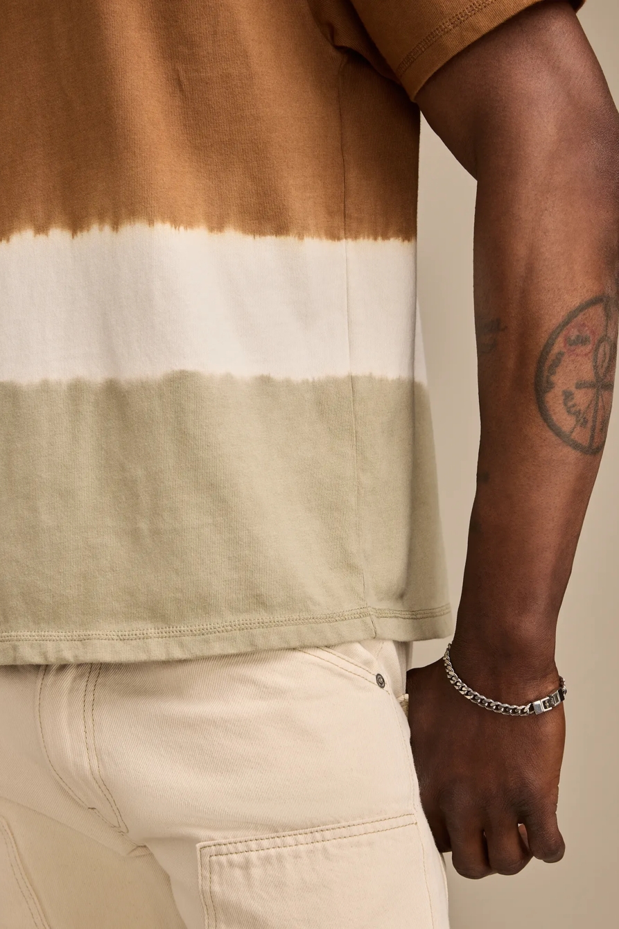 DIP DYE RELAXED FIT T SHIRT - Lucky Brand Outlet