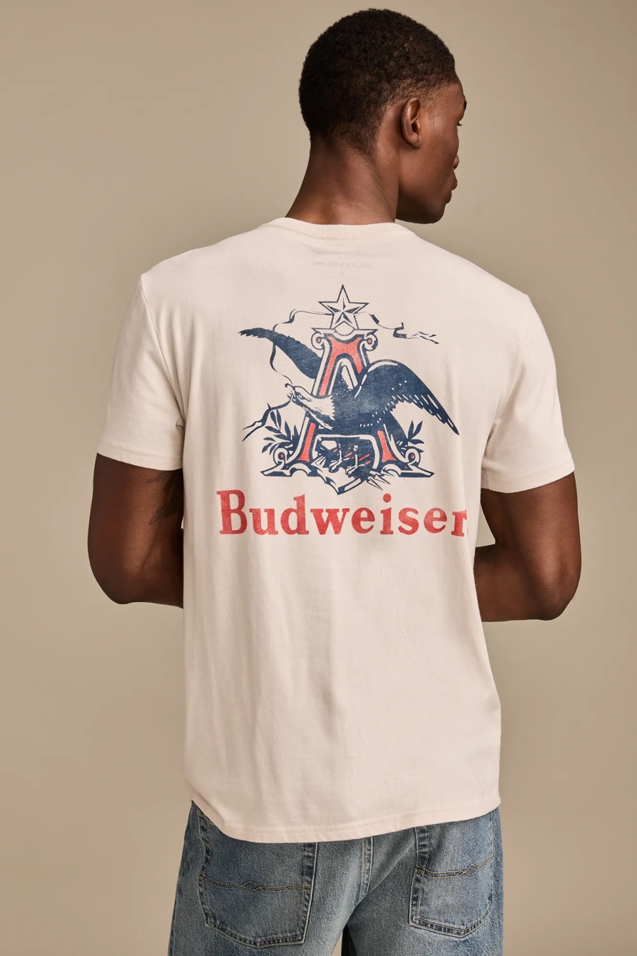 BUDWEISER AMERICANA TEE - Lucky Brand Outlet