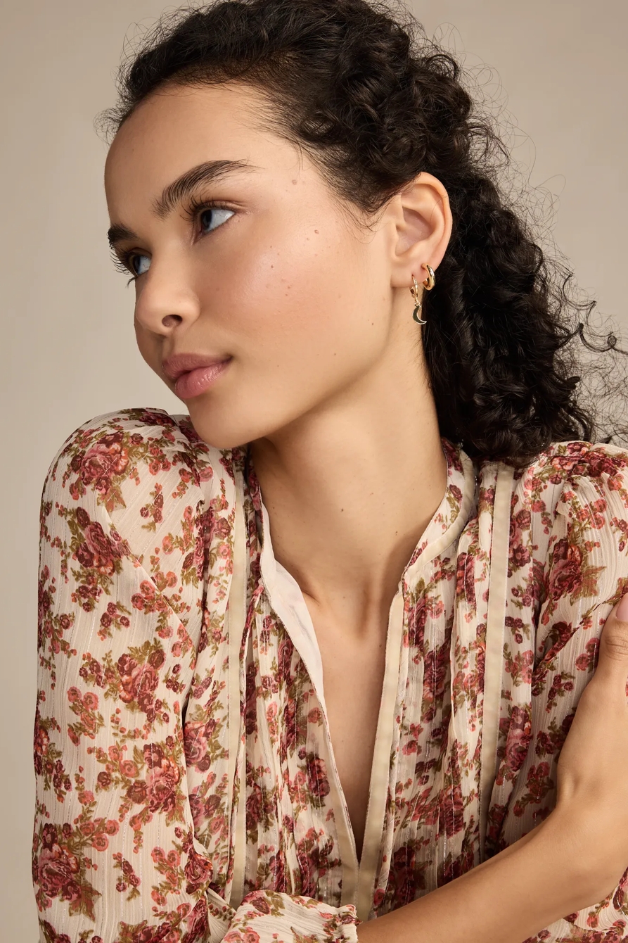 MOON HOOP EARRING SET - Lucky Brand Outlet