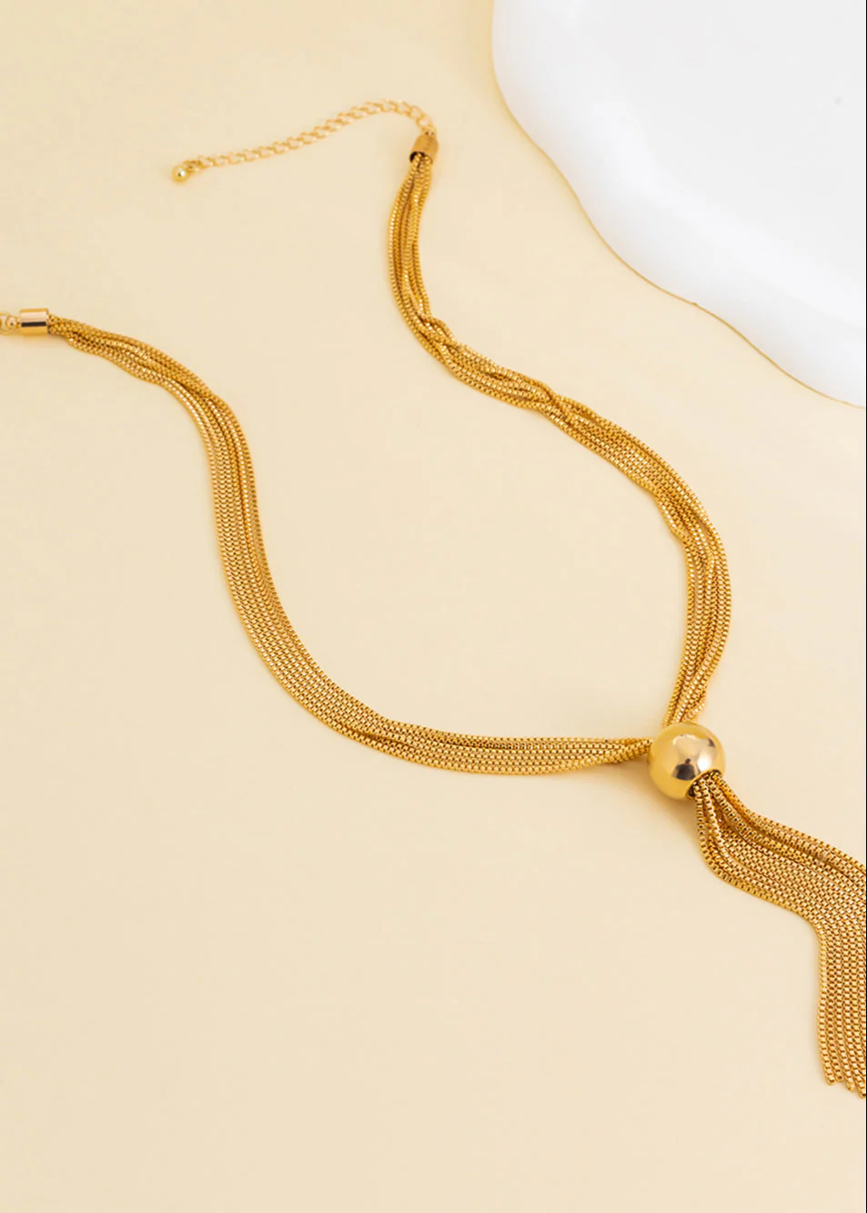Sorelle - Multi-Strand Gold Drop Necklace