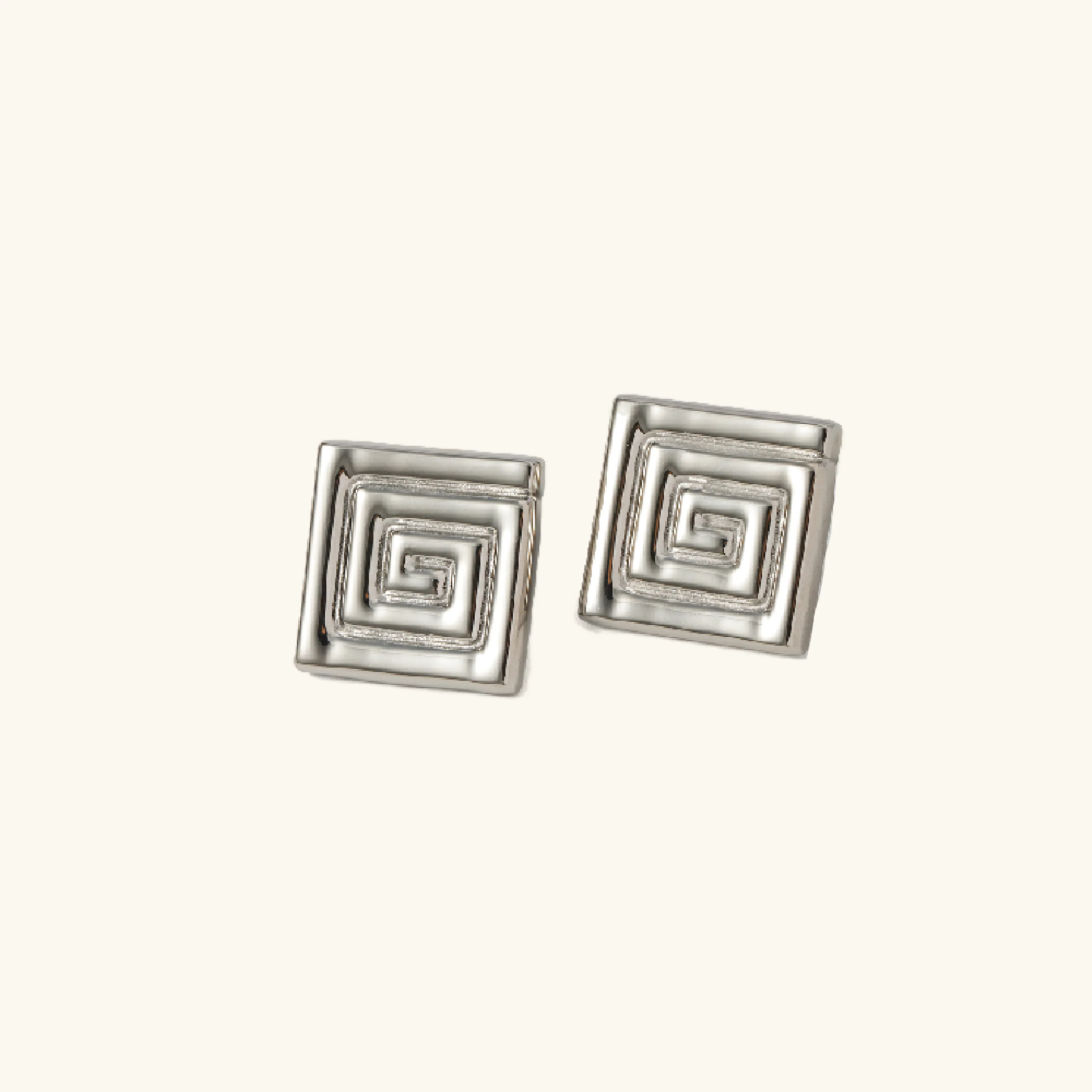 Spiral Maze Earrings