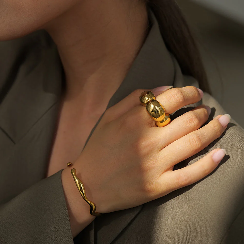 Fleur Gold Ring